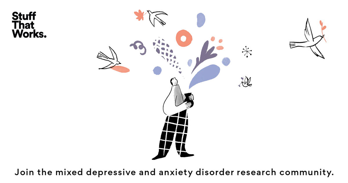 Mixed Depressive and Anxiety Disorder Research Community StuffThatWorks